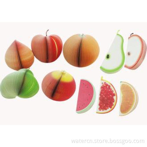 OEM Fruit 150sheets 80GSM / 100GSM offset paper Custom Stic